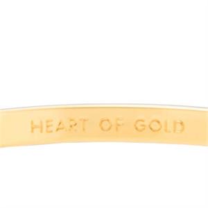 Kate Spade New York Heart of Gold Idiom Bangle